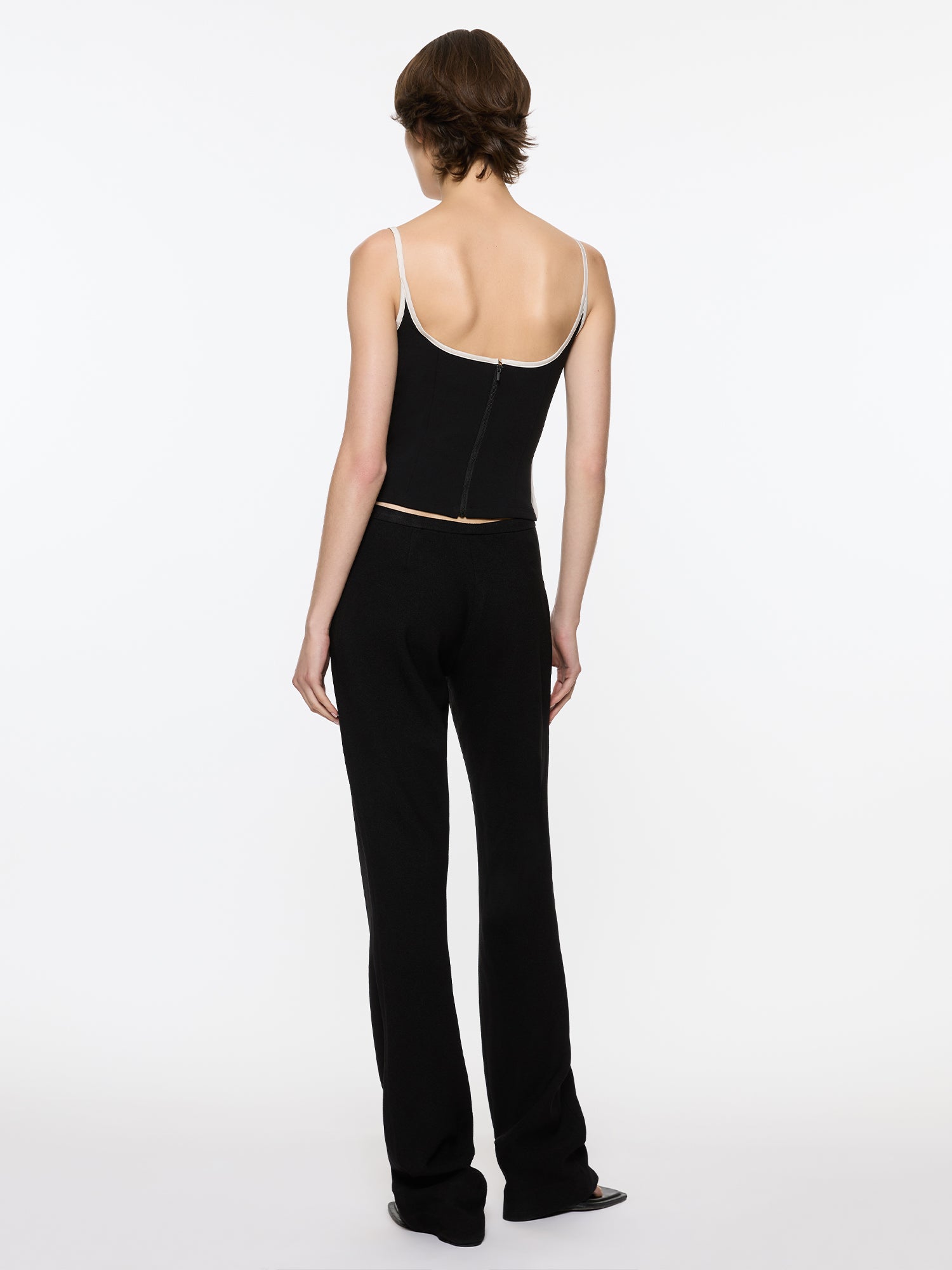 Heart Singlet | Black & White