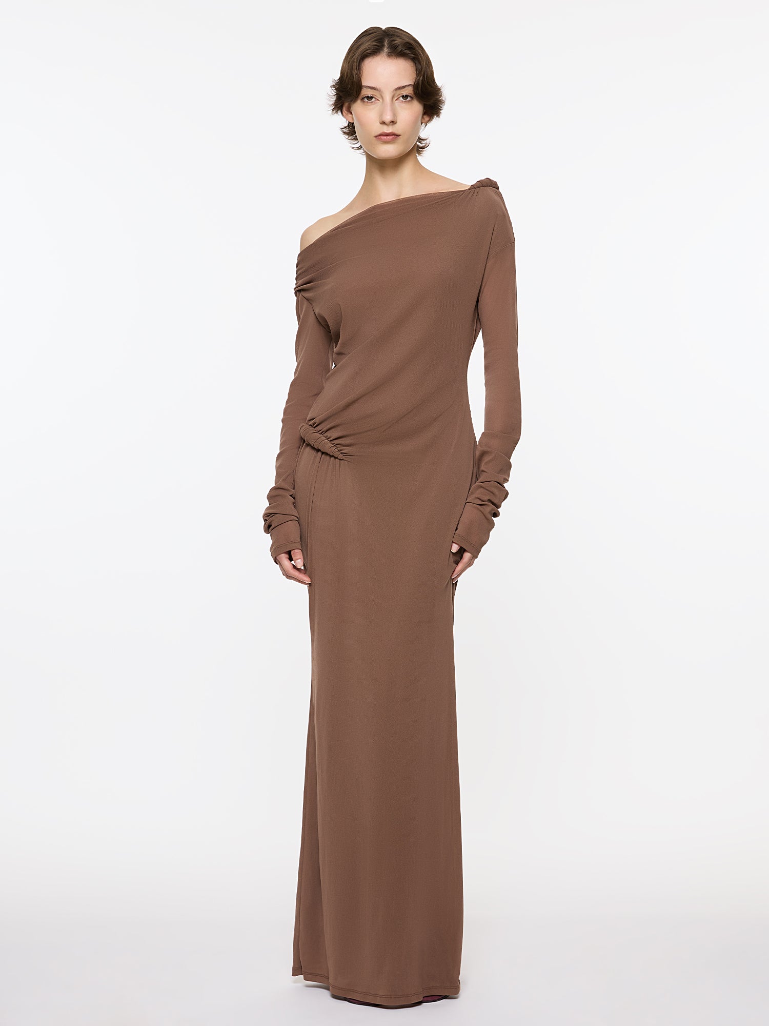 Croissant Dress | Coffee