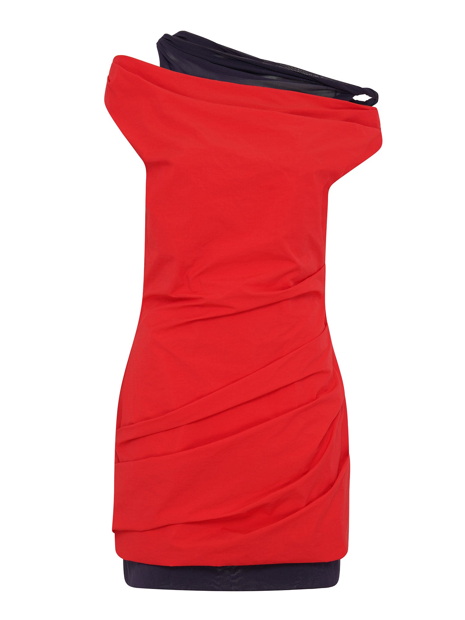 Atlas Mini Dress | Red/Navy