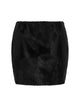 Pony Mini Skirt | Black
