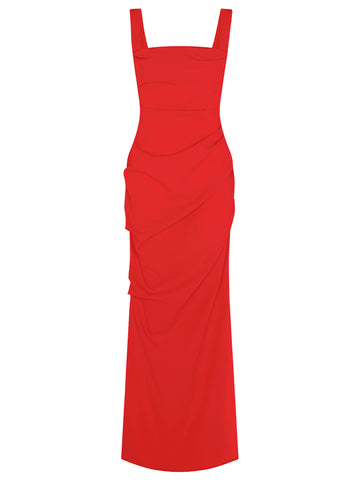 Raf Dress | Red