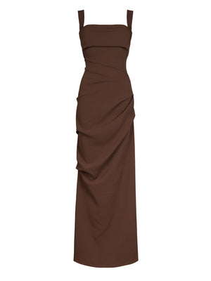 Raf Dress | Chocolate