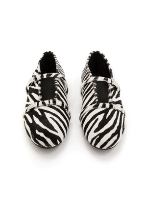 Tommy Ballet Flat | Zebra