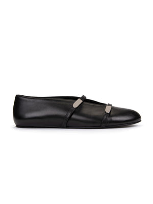 Tommy Ballet Flat | Black