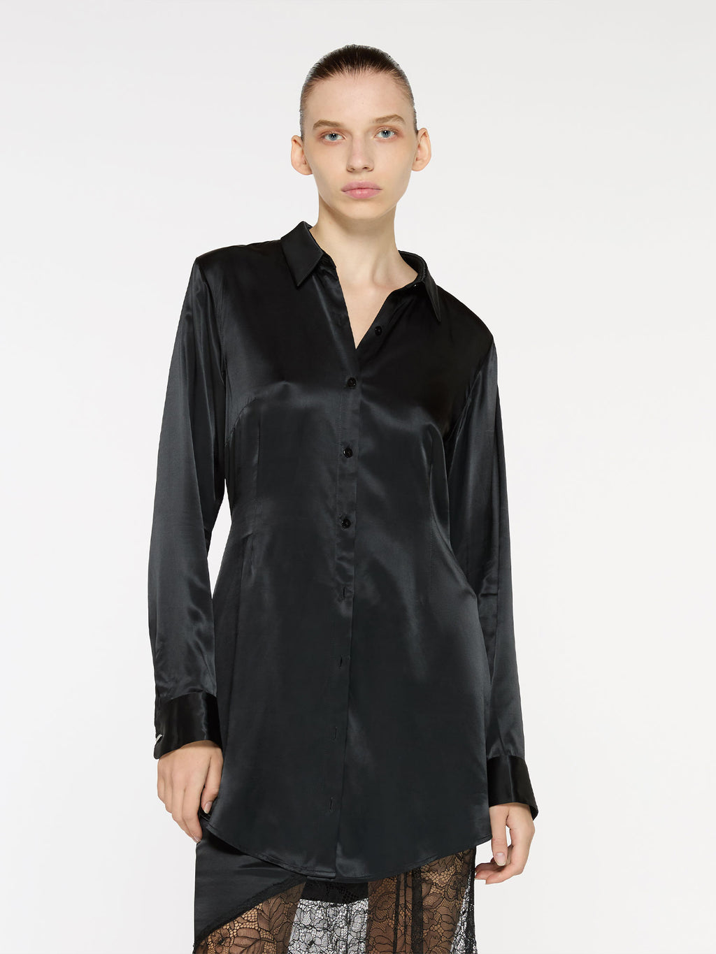 Cher Shirt Dress | Black