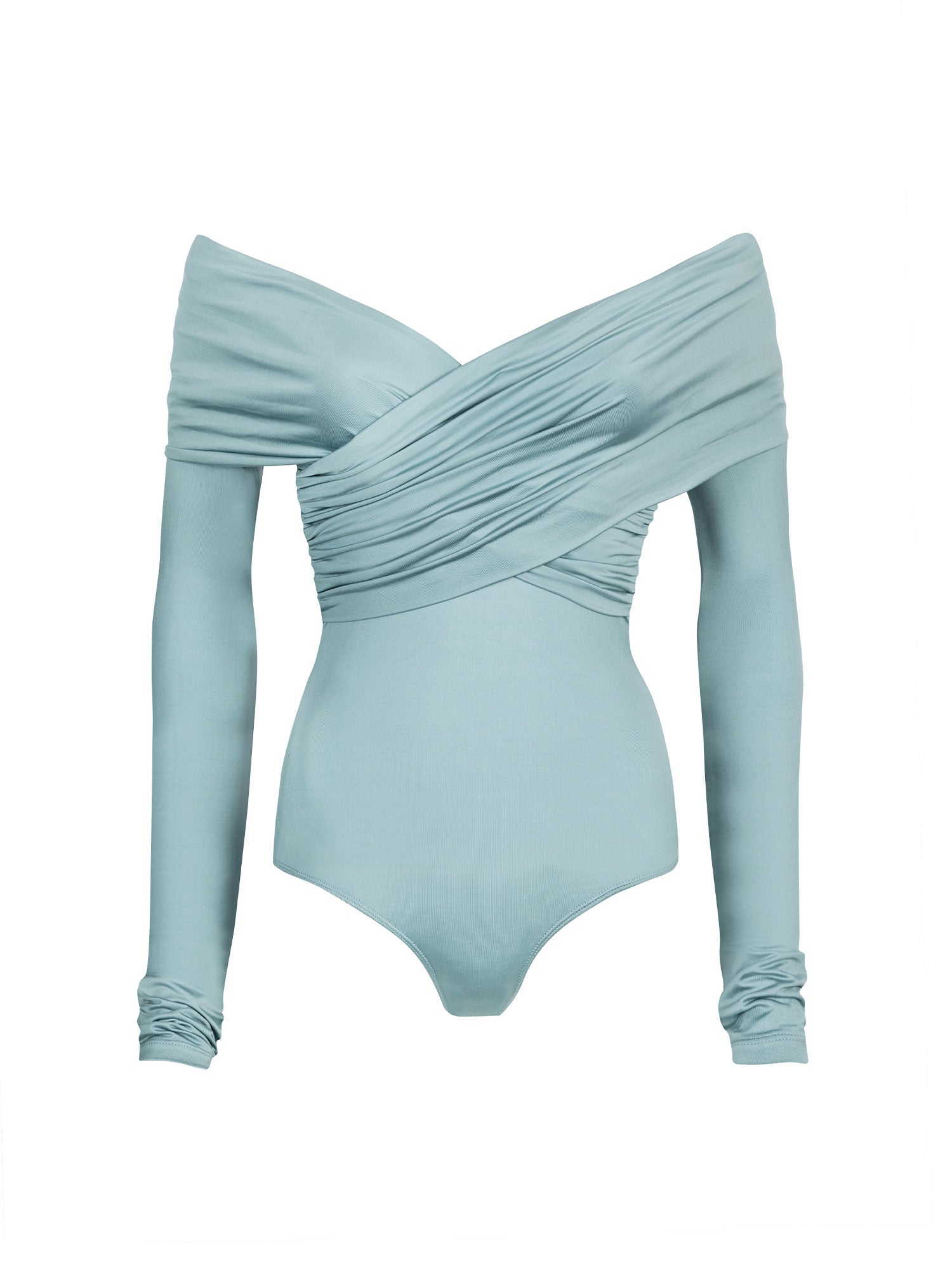 Otto Bodysuit | Chalk Blue