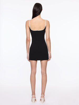Marlo Mini Dress | Black & White
