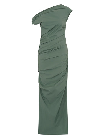 Remmy Dress | Duck Green