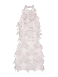 Back Wrap Dress Mini | Blossom Ice