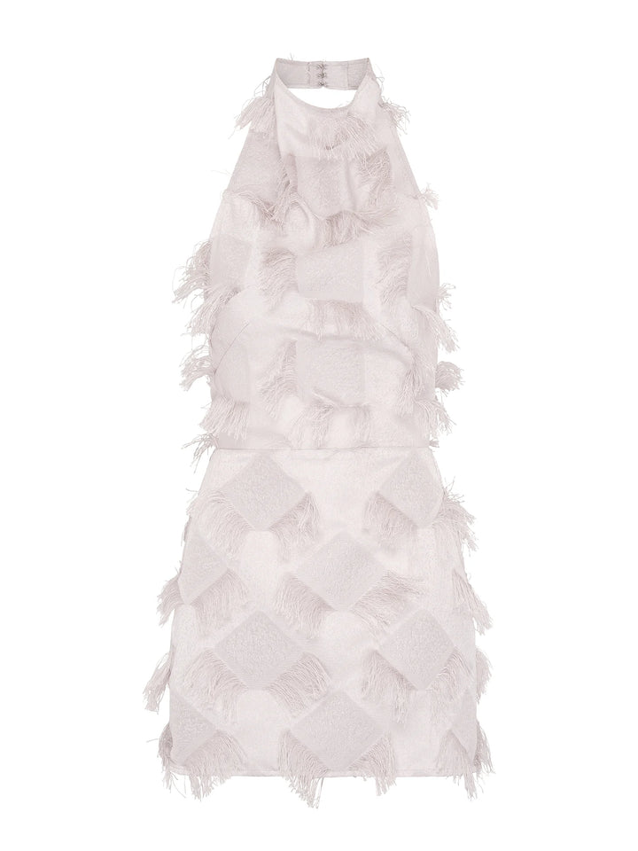 Back Wrap Dress Mini | Blossom Ice