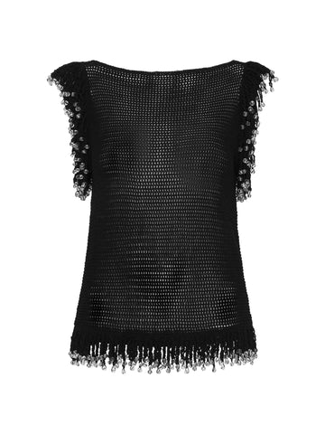 Fringe Top | Black