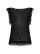 Fringe Top | Black