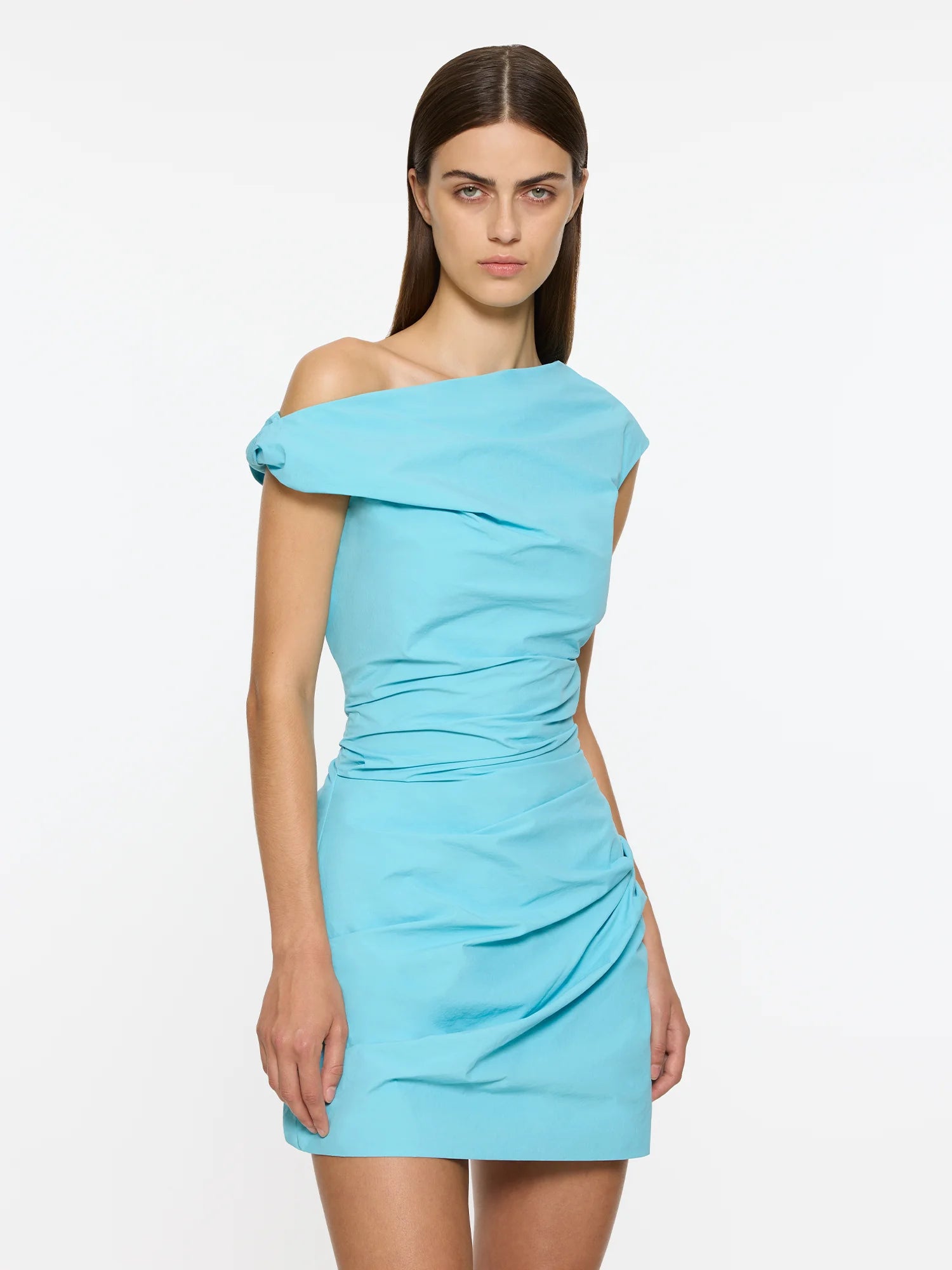 Paris Georgia Remmy Mini Dress In Turquoise