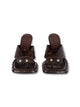 Dune Wedge | Chocolate Croc