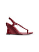 Valentina Wedge | Patent Oxblood