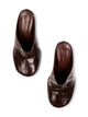 Lucille Mule | Chocolate Croc