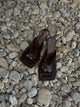 Dune Wedge | Chocolate Croc
