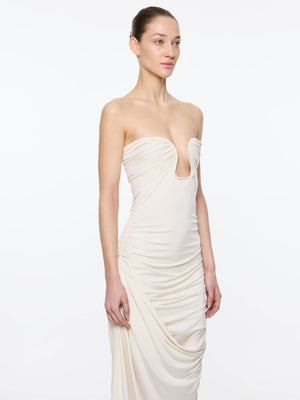Val Dress | Cream