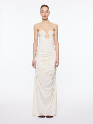 Val Dress | Cream