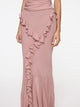 Romantic Ruffle Skirt | Dusty Pink