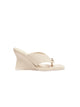 Off White Dune Wedge