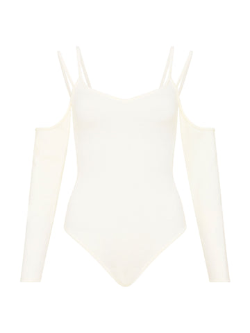 04 Elemental Merino Bodysuit | Ivory