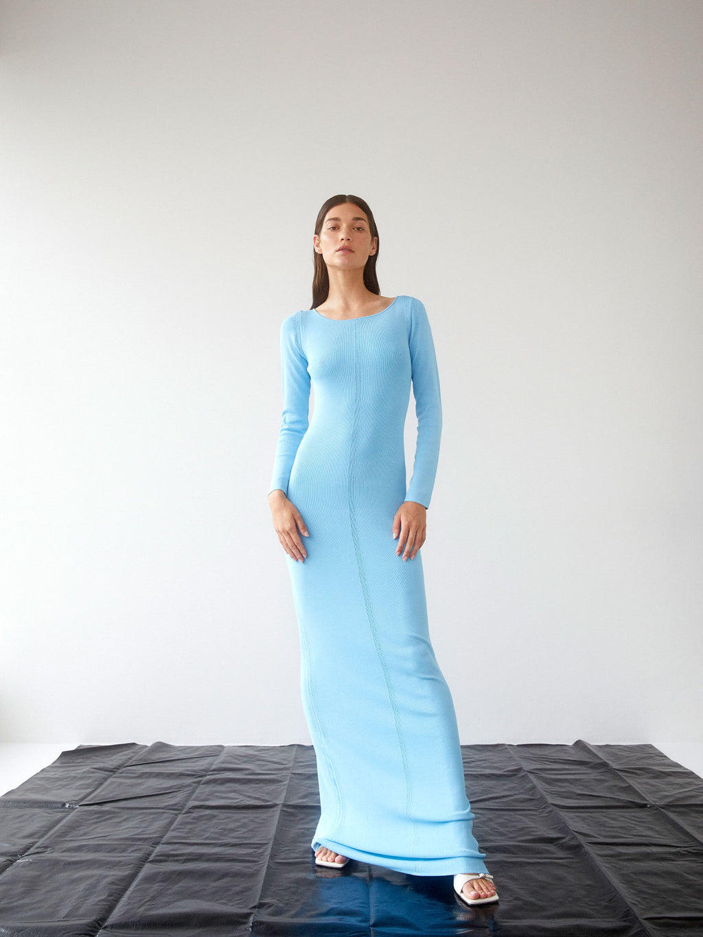 04 Elemental Second Skin Dress | Arctic Blue
